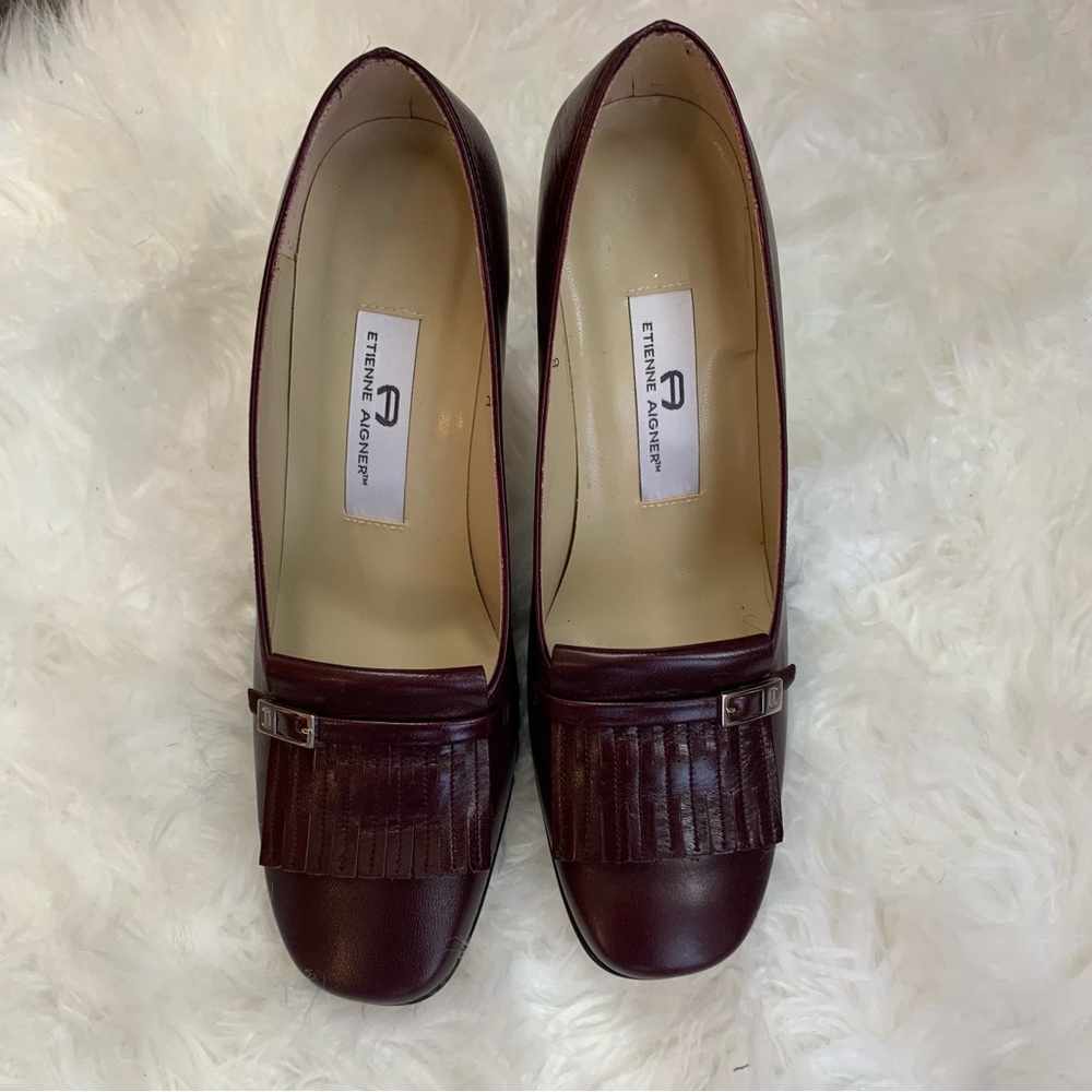 Etienne Aigner loafers - VINTAGE OX BLOOD, Used item, good condition